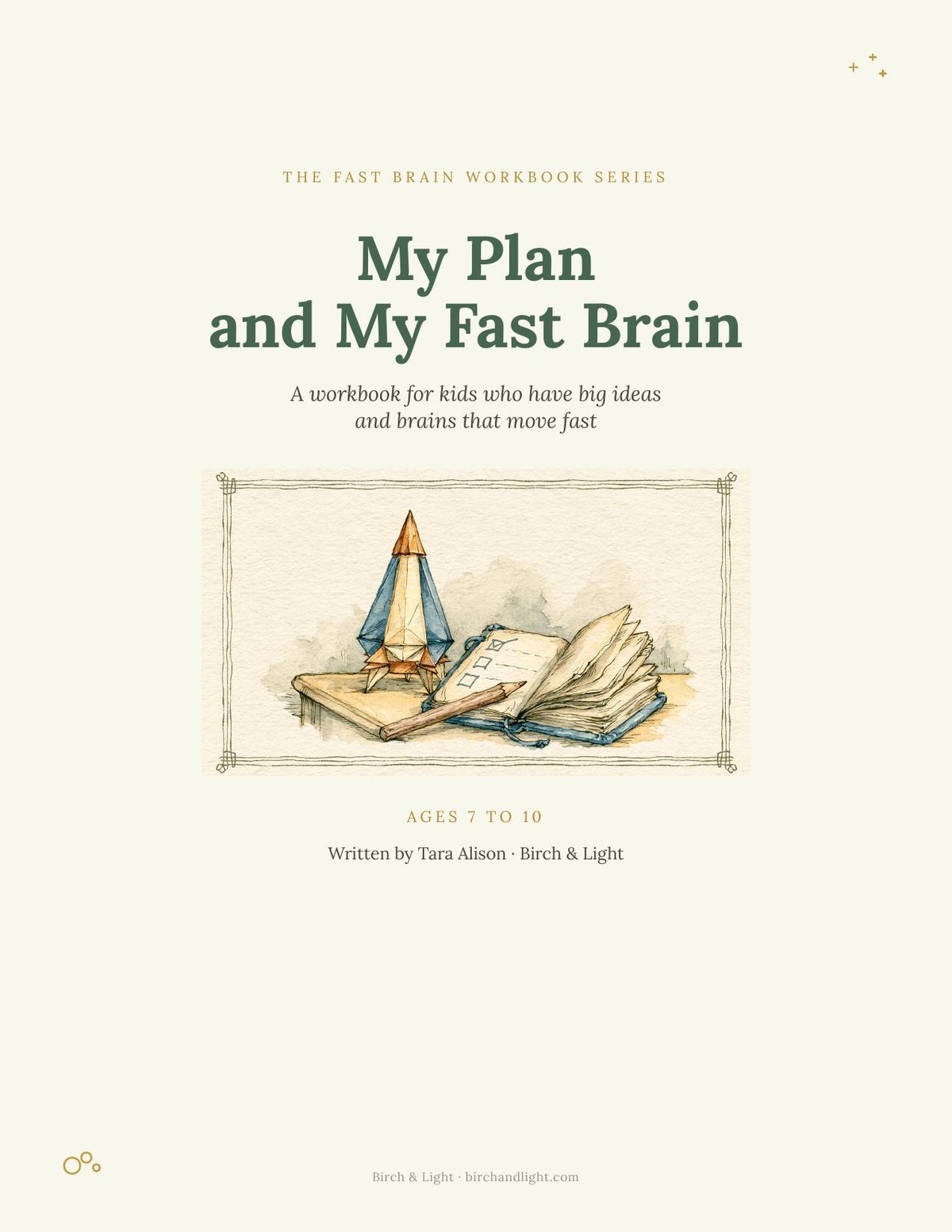 My Plan and My Fast Brain cover